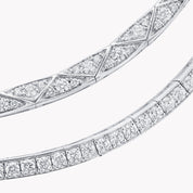 Carave Paris Double Layer Diamond Collar Necklace