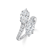 Carave Paris Double Marquise Diamond Open Ring