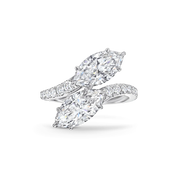 Carave Paris Double Marquise Diamond Open Ring