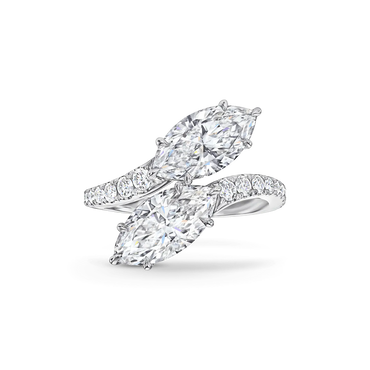 Carave Paris Double Marquise Diamond Open Ring
