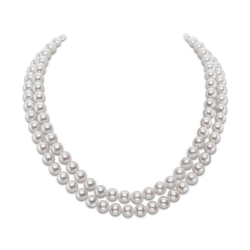 Carave Paris Double Strand Classic Pearl Necklace