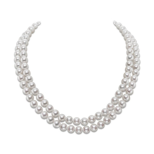 Carave Paris Double Strand Classic Pearl Necklace