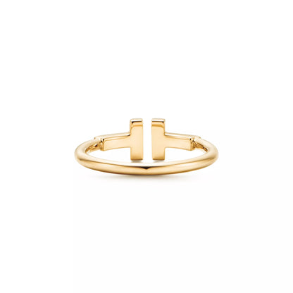 Carave Paris Double T Open Band Ring