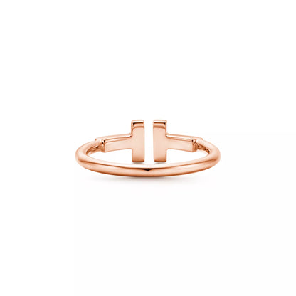 Carave Paris Double T Open Band Ring