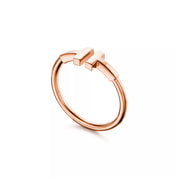Carave Paris Double T Open Band Ring