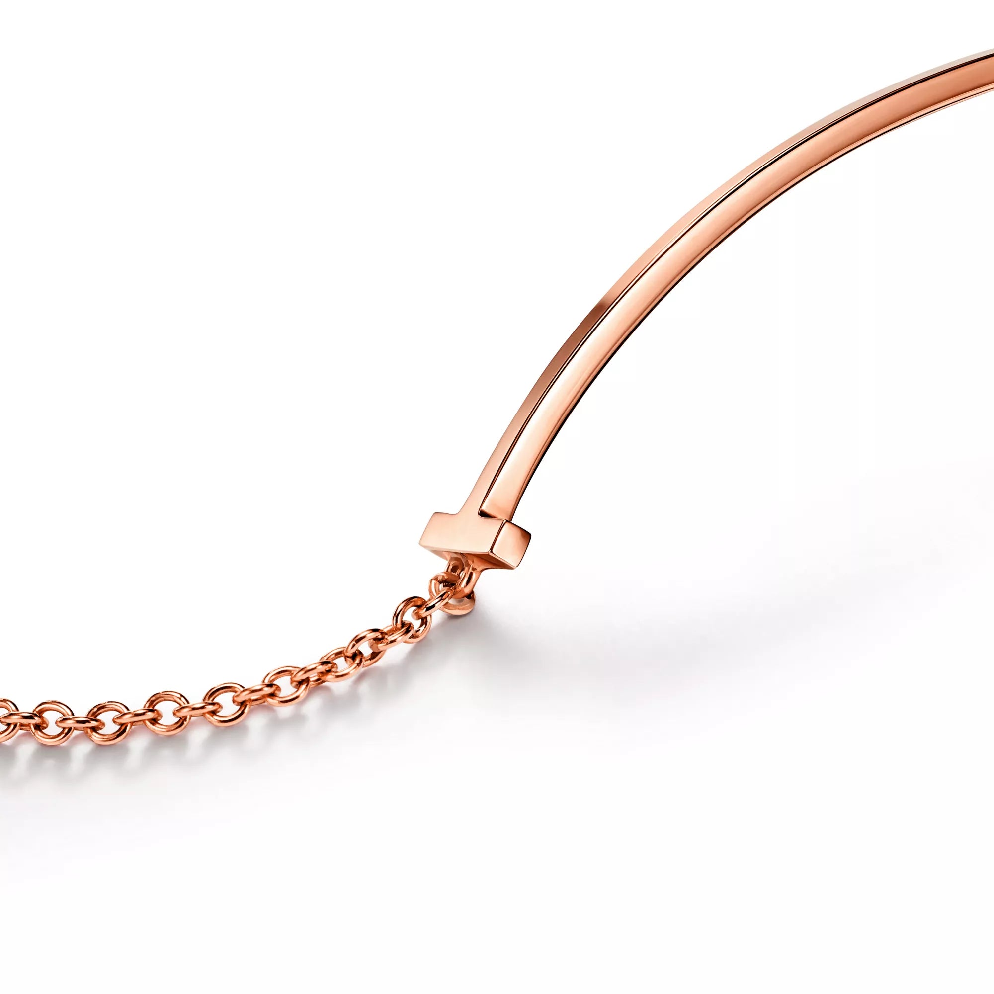 Carave Paris Double T Smile Yellow Gold Bracelet for Women