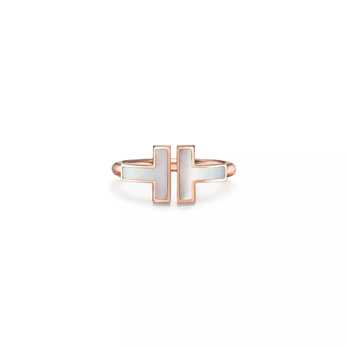 Carave Paris Dual Tone T Motif Ring