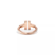 Carave Paris Dual Tone T Motif Ring