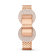 Carave Paris Eclipse Diamond Cuff Watch in Rose Gold