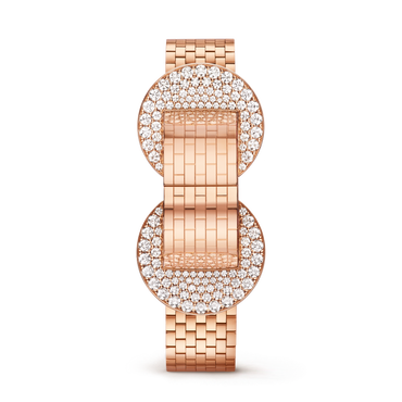 Carave Paris Eclipse Diamond Cuff Watch in Rose Gold