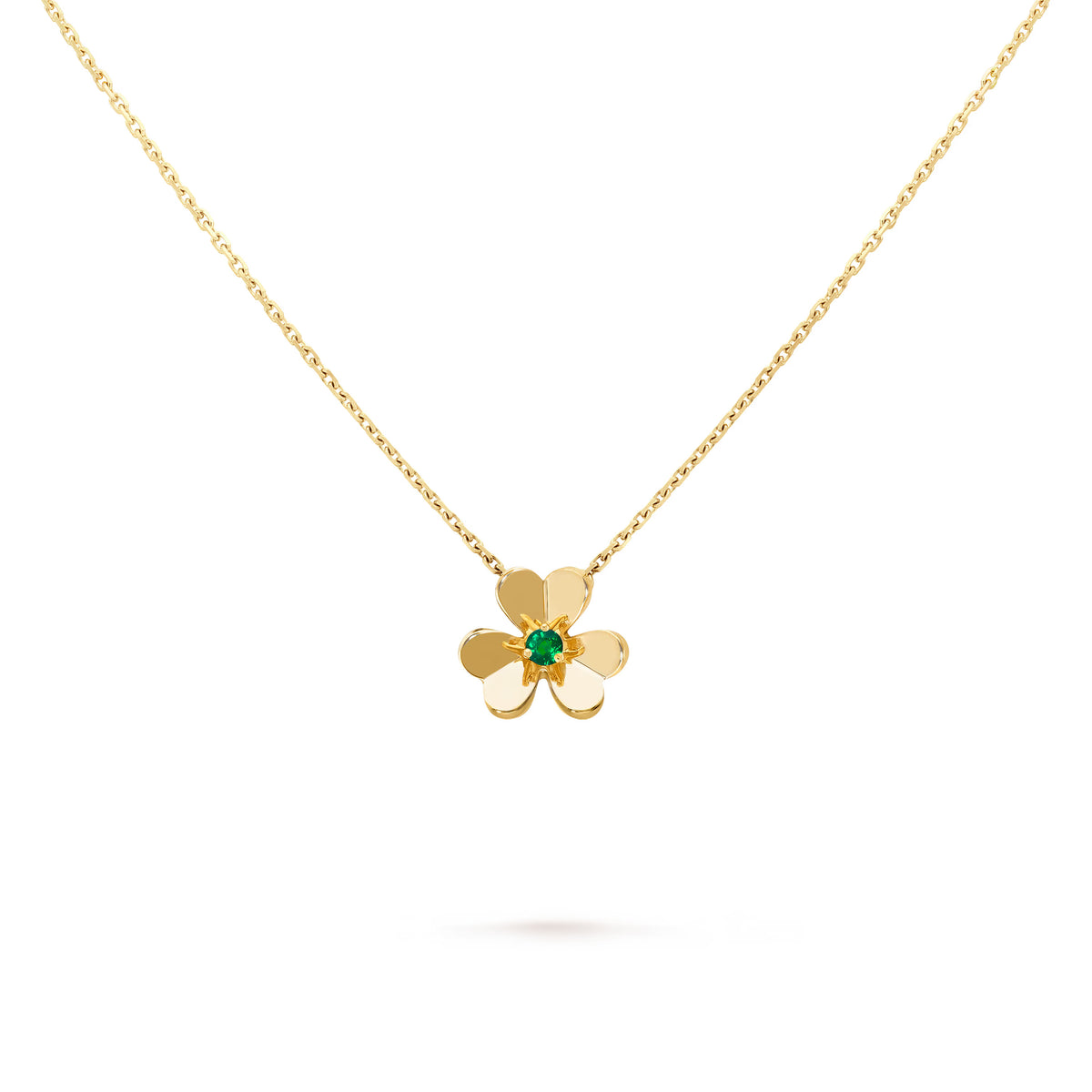 Silver Bezel Set Diamond Necklace for Women