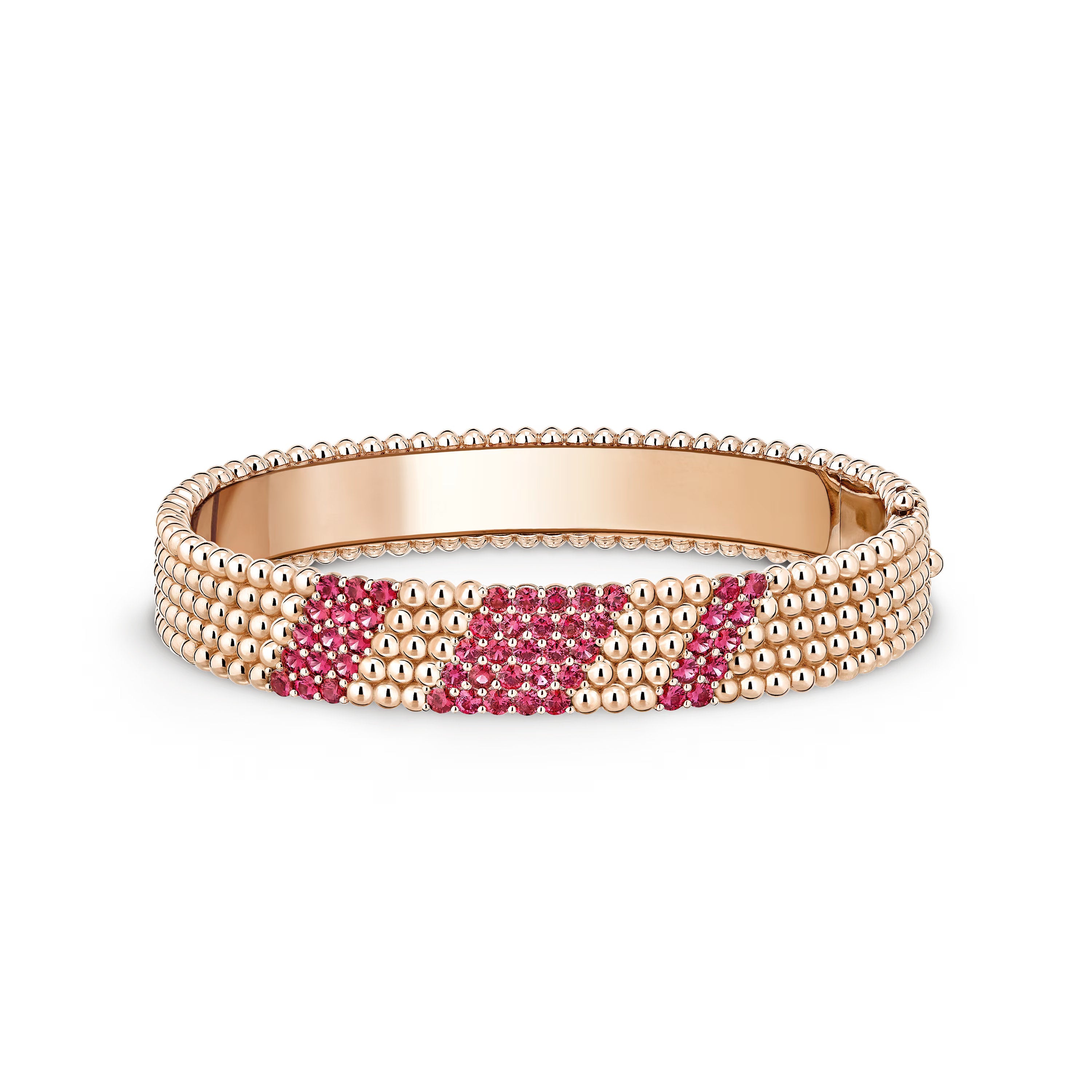 Carave Paris Emerald Mosaic Beaded Bangle Bracelet