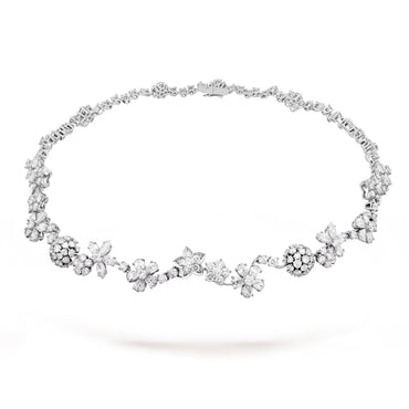 Carave Paris Enchanted Floral Diamond Necklace