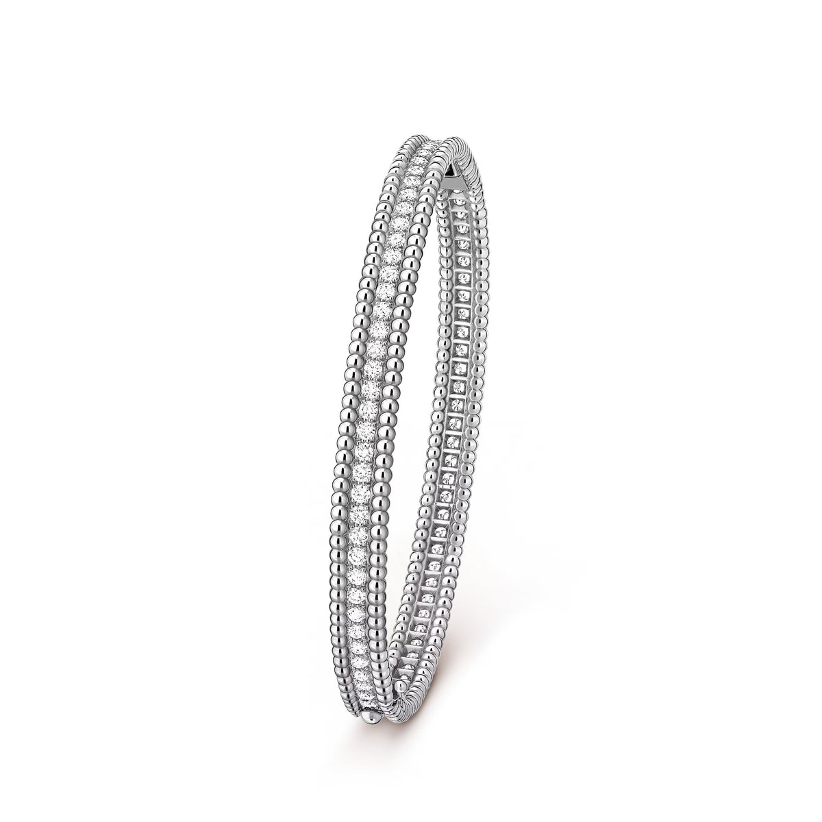 Carave Paris Eternal Beaded Diamond Bangle Bracelet