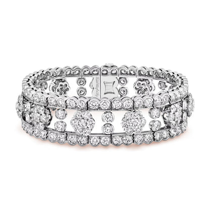 Carave Paris Eternal Bloom Diamond Tennis Bracelet