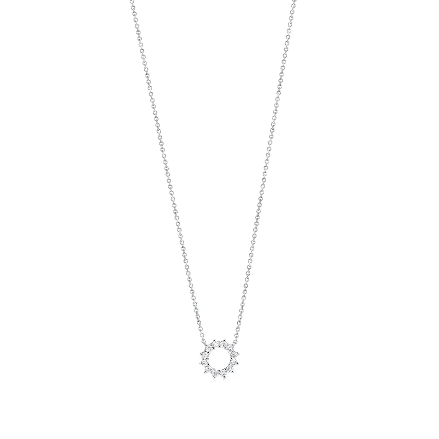 Carave Paris Eternal Circle Cluster Pendant Necklace