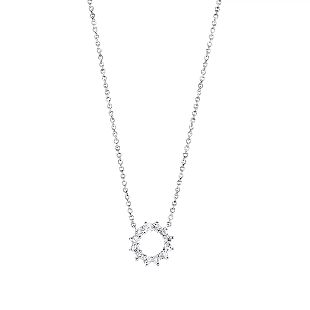 Carave Paris Eternal Circle Cluster Pendant Necklace