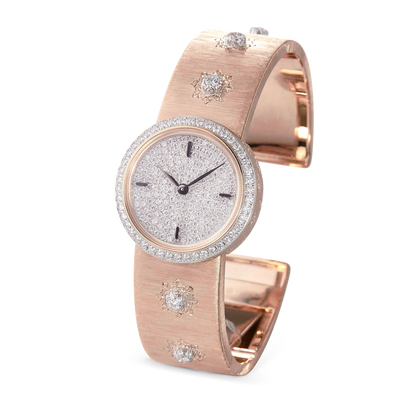 Carave Paris Eternal Diamond Cuff Watch