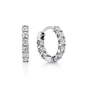 Carave Paris Eternal Radiance Pavé Huggie Earrings