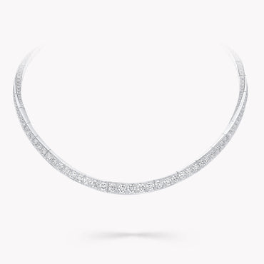 Carave Paris Eternal Round Diamond Collar Necklace