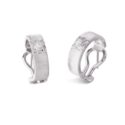 Carave Paris Étoile Solaire Diamond Huggie Earrings