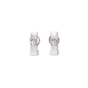 Carave Paris Étoile Solaire Diamond Huggie Earrings