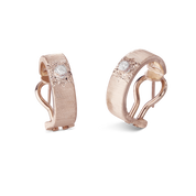 Carave Paris Étoile Solaire Diamond Huggie Earrings
