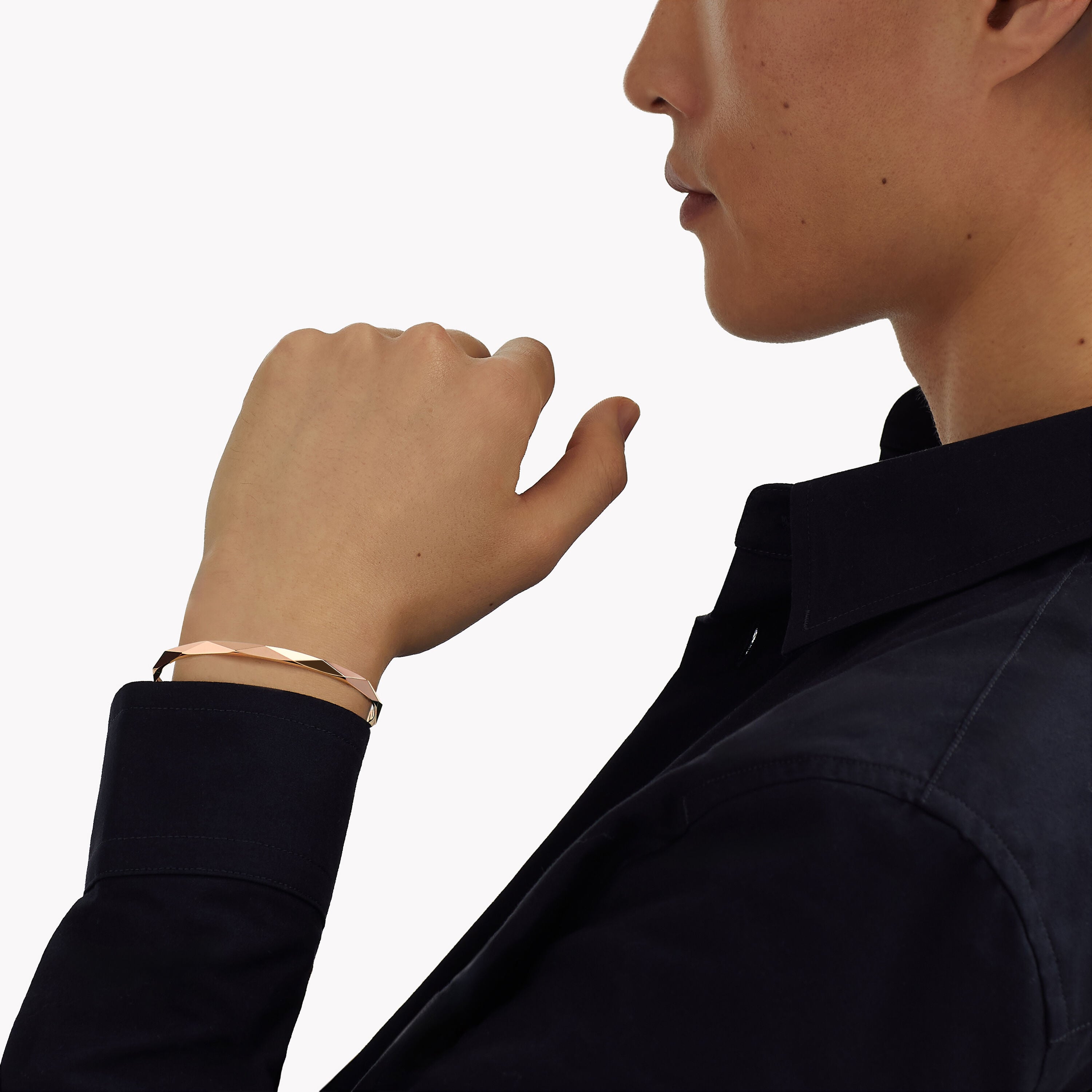 Carave Paris Faceted Luxury Bangle