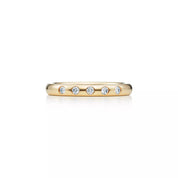 Carave Paris Five Diamond Bezel Set Band Ring