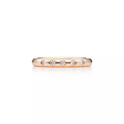 Carave Paris Five Diamond Bezel Set Band Ring