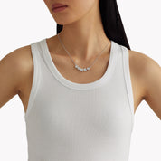 Carave Paris Five Flower Diamond Necklace