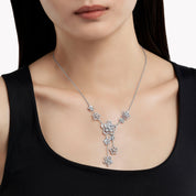 Carave Paris Floral Cascade Diamond Necklace