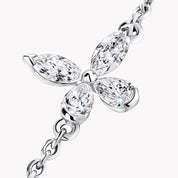 Carave Paris Floral Diamond Chain Necklace