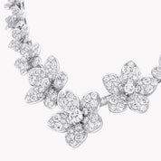 Carave Paris Floral Diamond Garden Necklace