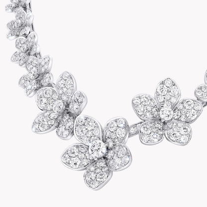 Carave Paris Floral Diamond Garden Necklace