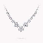 Carave Paris Floral Diamond Garden Necklace
