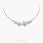 Carave Paris Floral Diamond Luxury Necklace