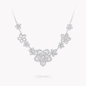 Carave Paris Floral Diamond Statement Necklace