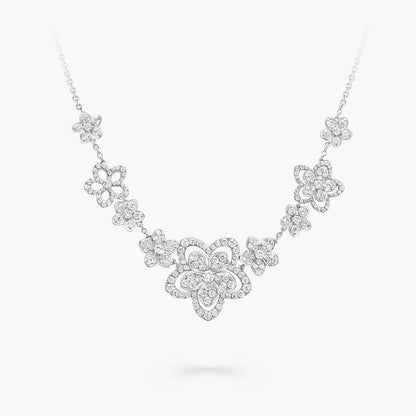 Carave Paris Floral Diamond Statement Necklace