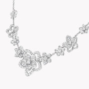 Carave Paris Floral Diamond Statement Necklace