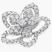 Carave Paris Floral Diamond Stud Earrings