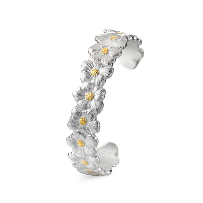 Carave Paris Floral Garden Statement Cuff Bracelet