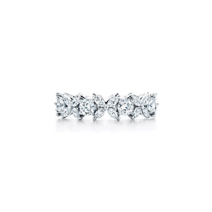Carave Paris Floral Marquise Diamond Eternity Ring