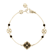 Carave Paris Floral Motif Chain Bracelet