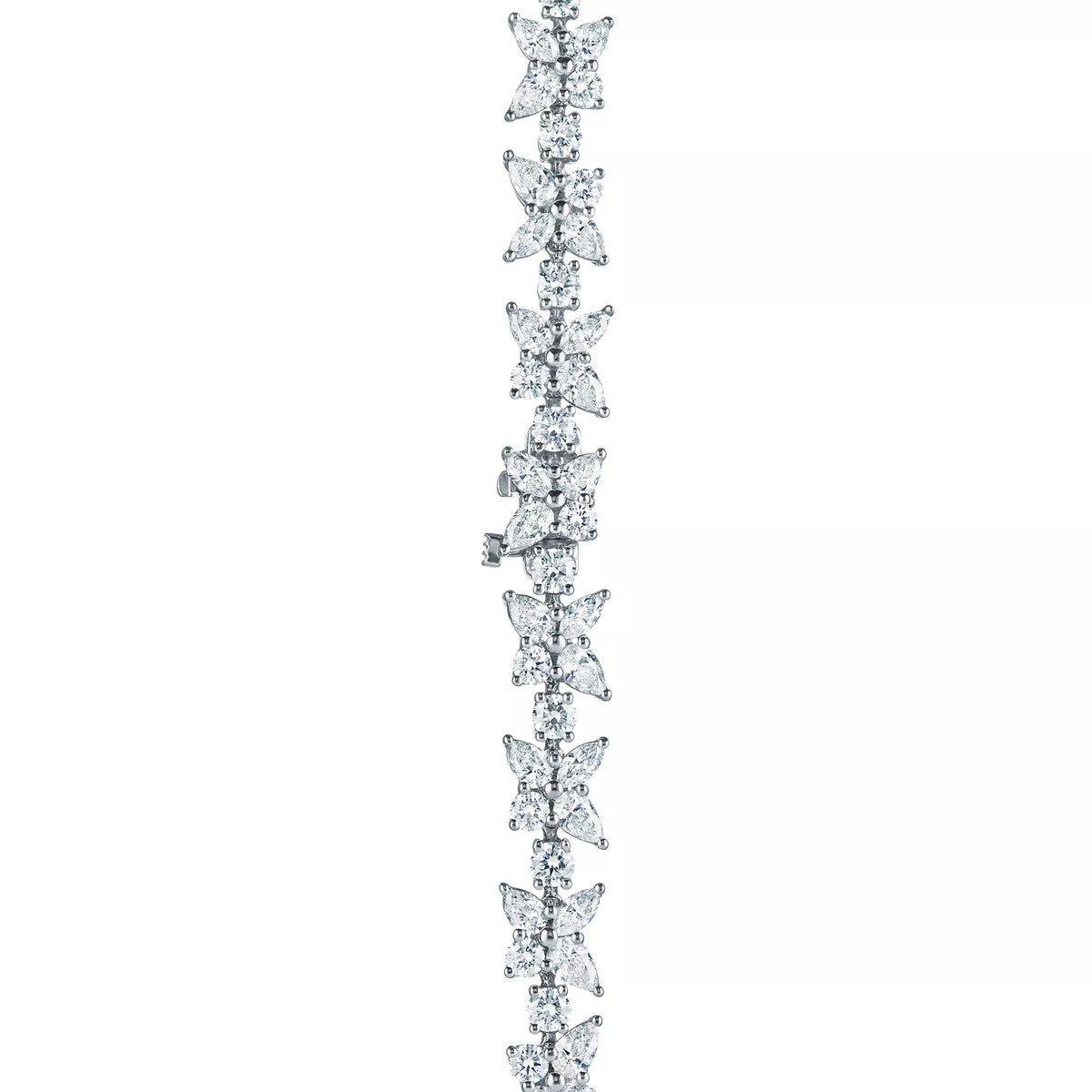 Carave Paris Floral Radiance Tennis Necklace