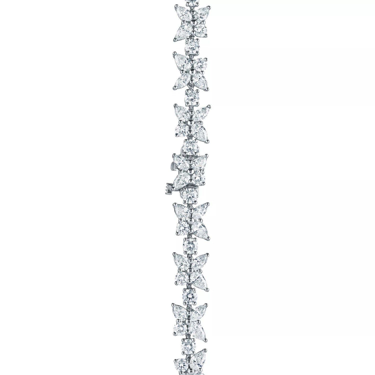 Carave Paris Floral Radiance Tennis Necklace