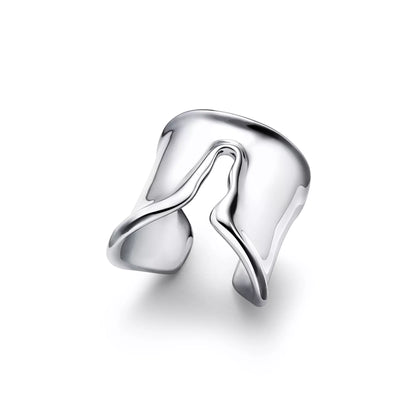 Carave Paris Fluid Drape Open Cuff Ring