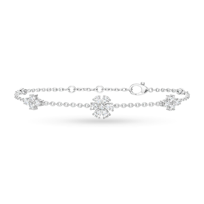 Carave Paris Forget Me Not Single Motif Diamond Bracelet