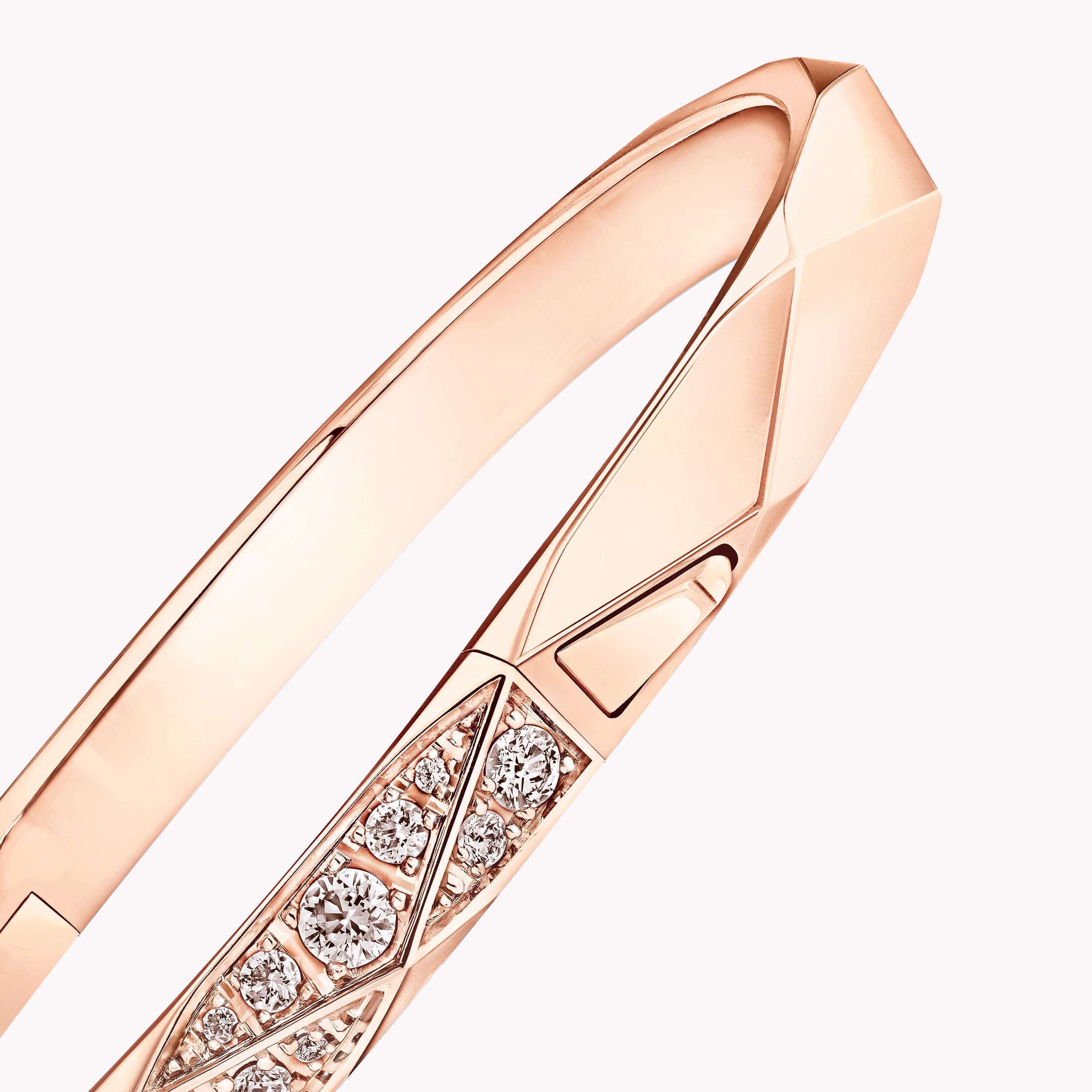 Carave Paris Geometric Diamond Bangle