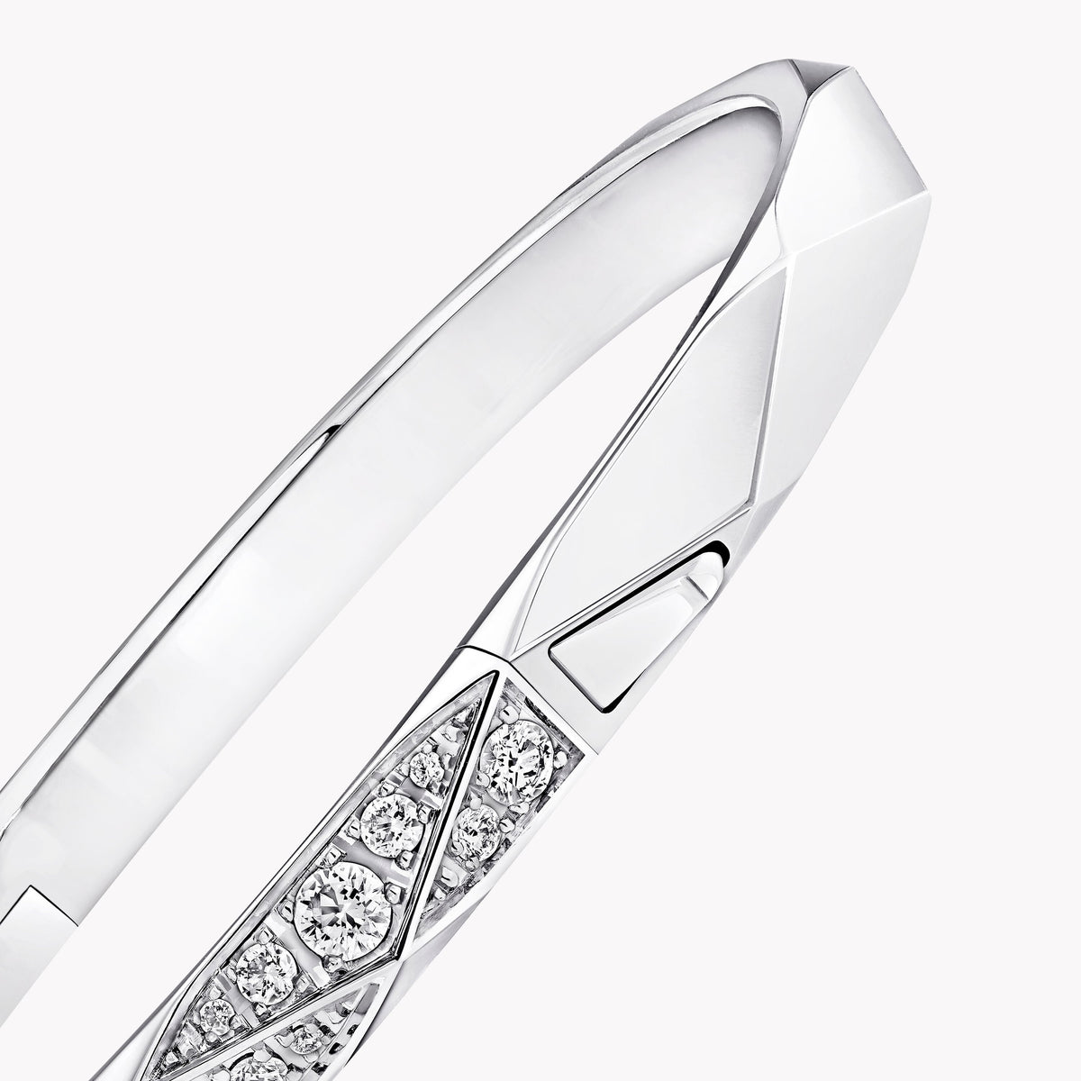 Carave Paris Geometric Diamond Bangle